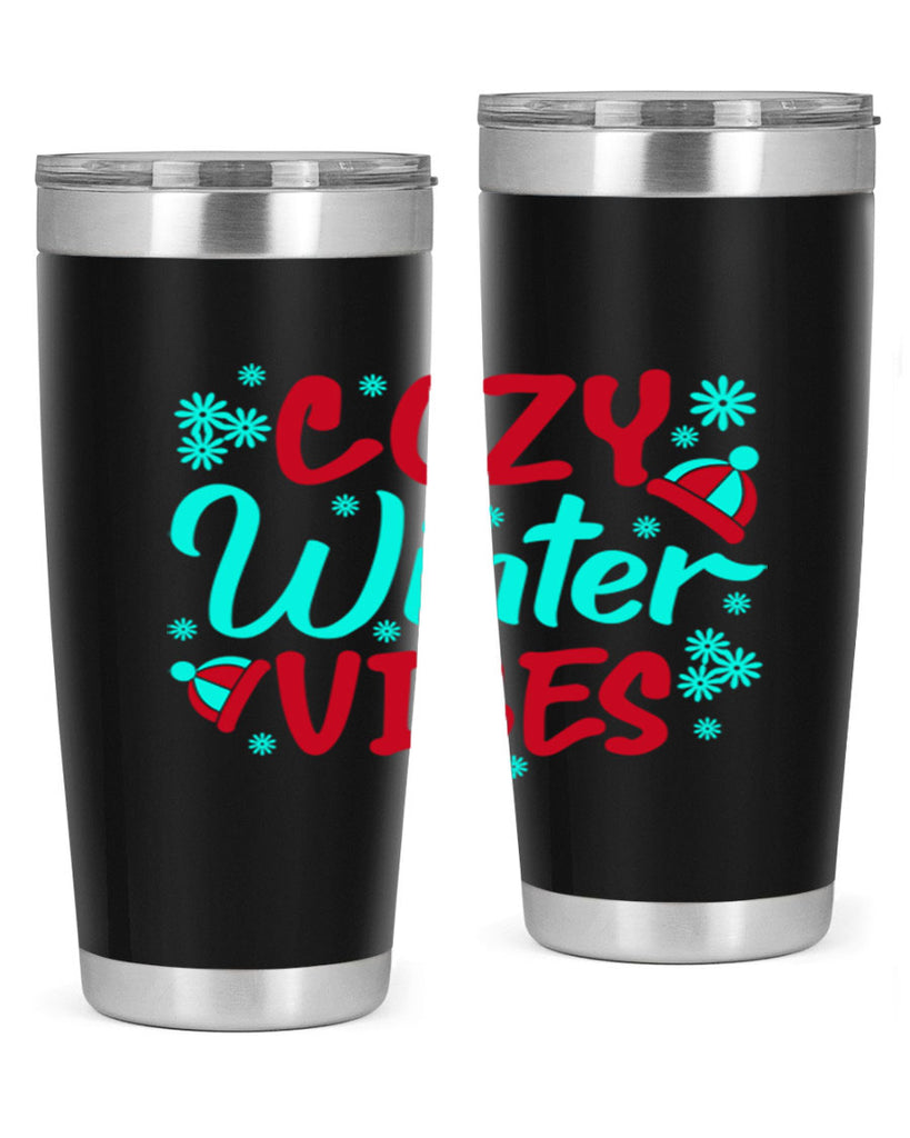 Cozy Winter Vibes Winter 83#- winter- Tumbler
