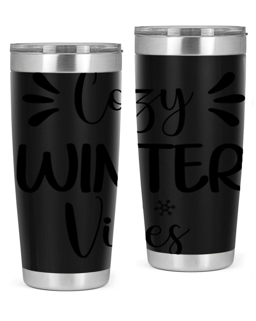 Cozy Winter Vibes76#- winter- Tumbler