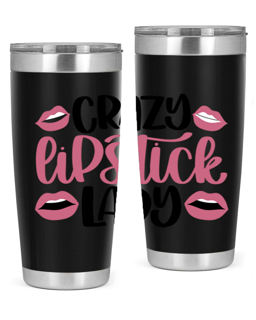 Crazy Lipstick Lady Style 107#- make up- Tumbler