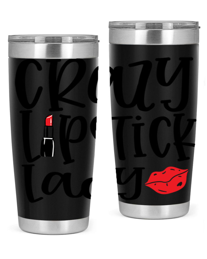 Crazy Lipstick Lady Style 240#- make up- Tumbler