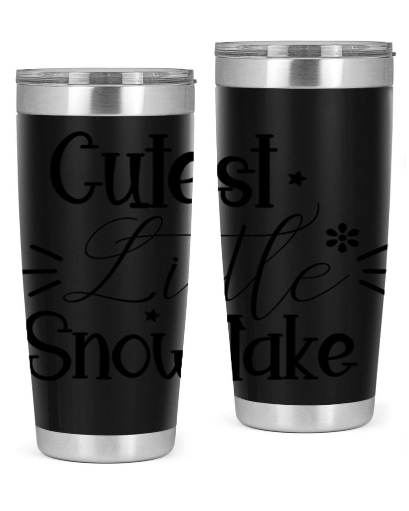Cutest Little Snowflake90#- winter- Tumbler
