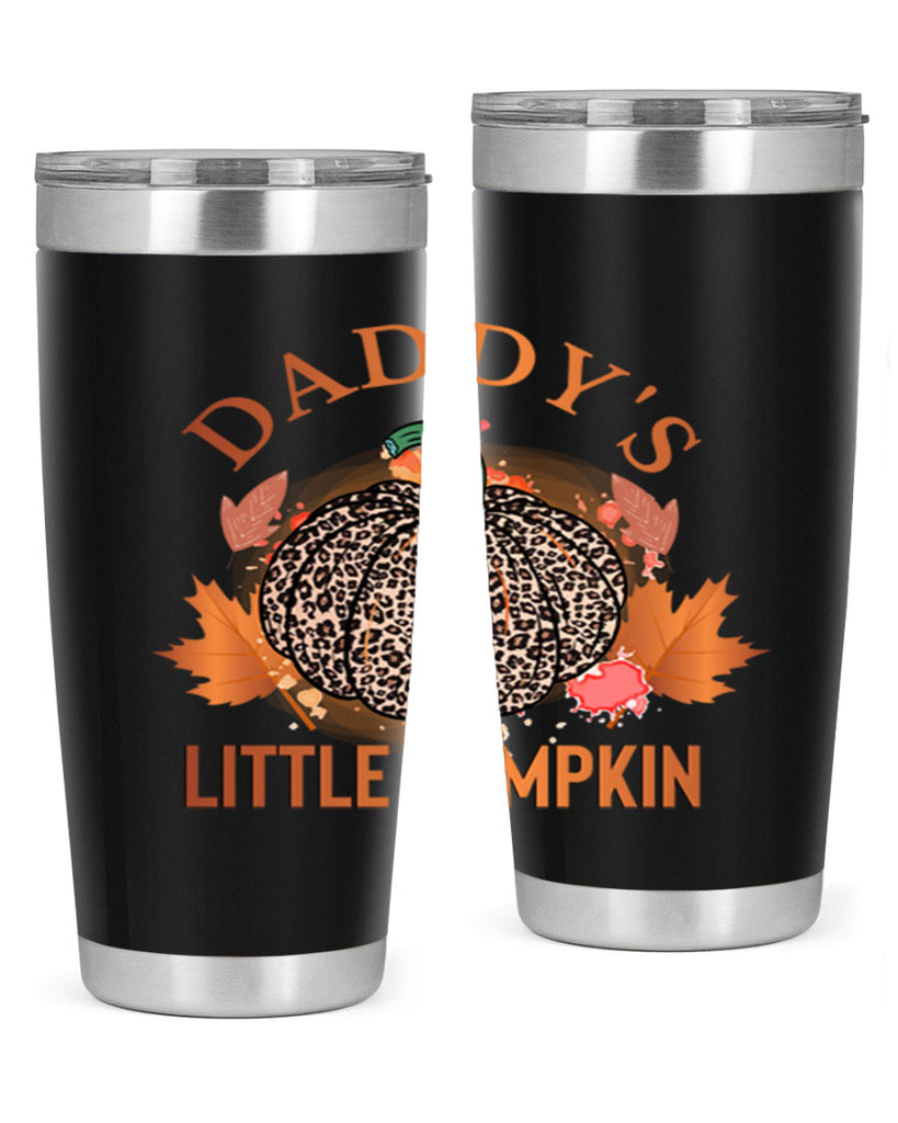 Daddys Little Pumpkin 67#- fall- Tumbler