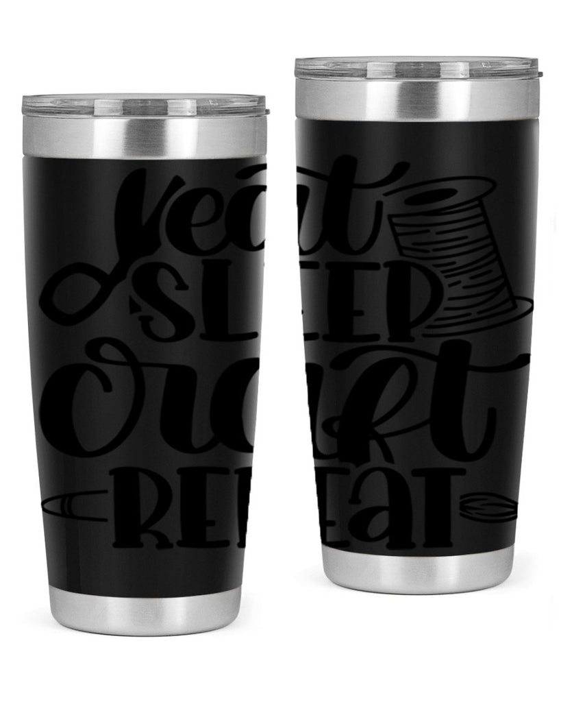 Eat Sleep Craft Repeat 29#- crafting- Tumbler