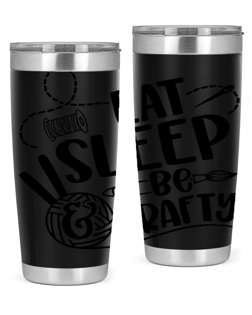 Eat Slepp Be Crafty 28#- crafting- Tumbler