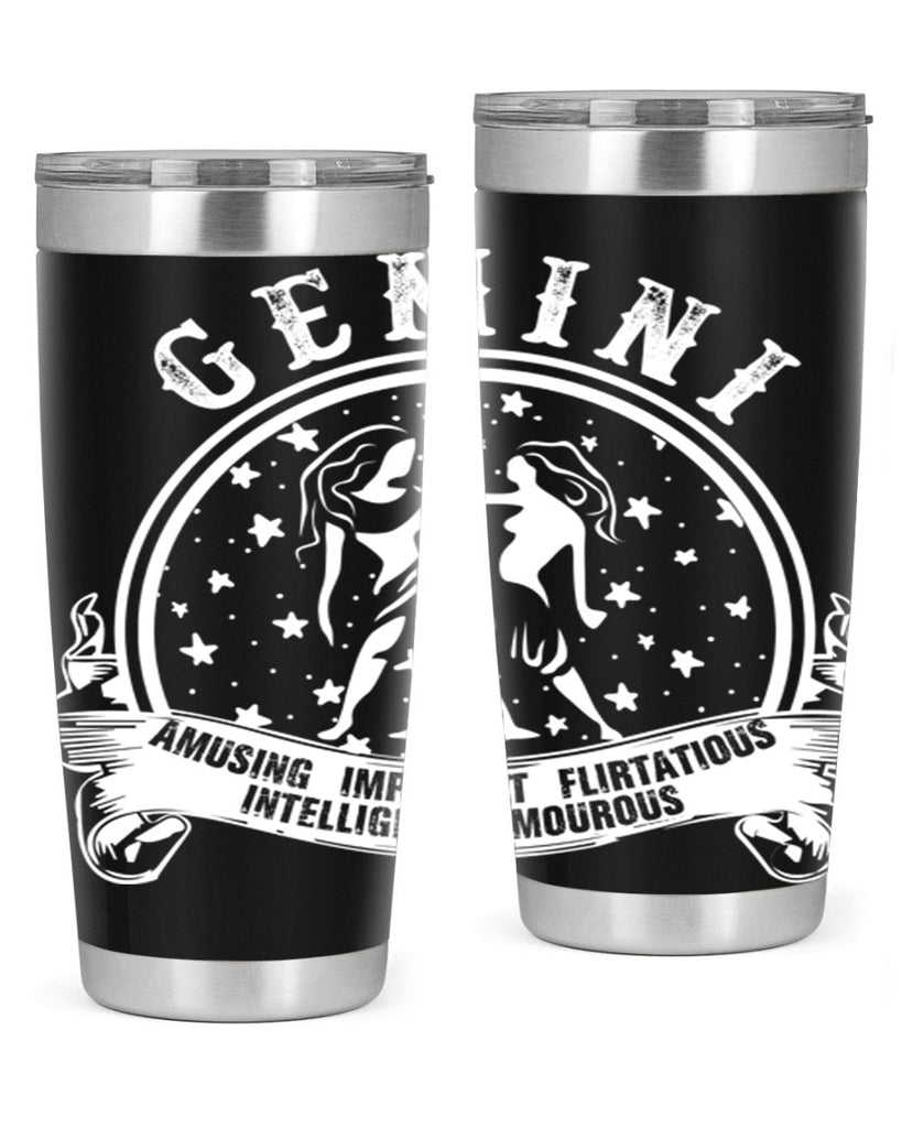 Gemini 10#- zodiac- Tumbler