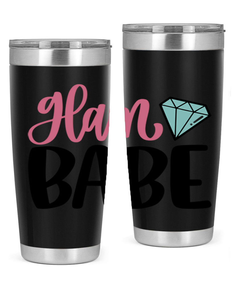 Glam Babe Style 98#- make up- Tumbler