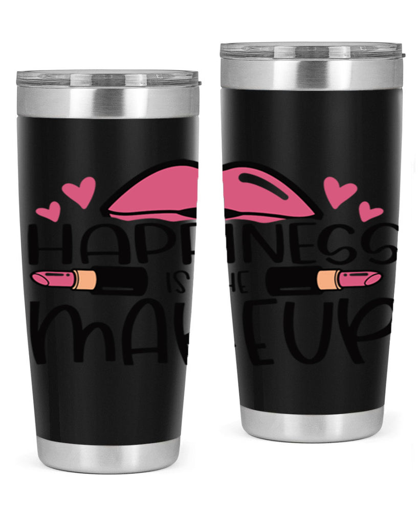 Hapiness Is The Makeup Style 95#- make up- Tumbler