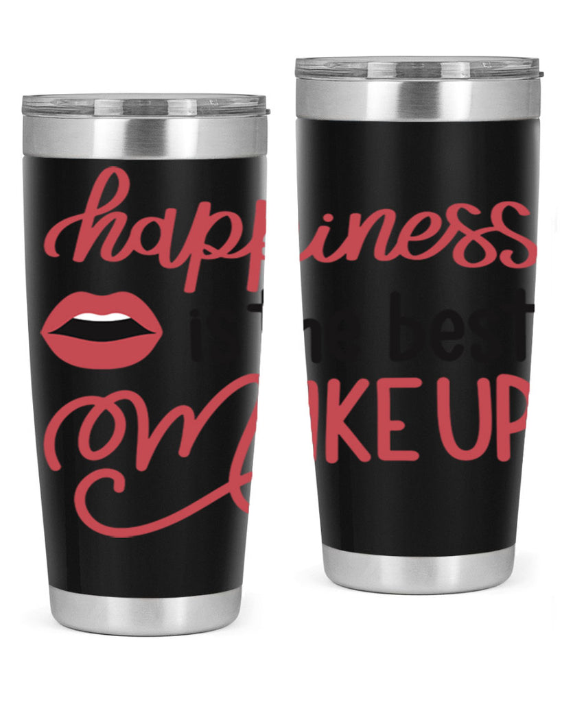 Happiness is the Best Makeup Style 94#- make up- Tumbler