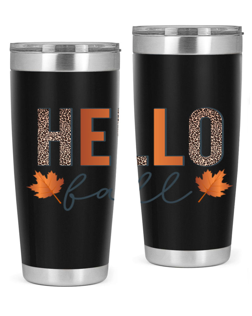 Hello Fall 272#- fall- Tumbler