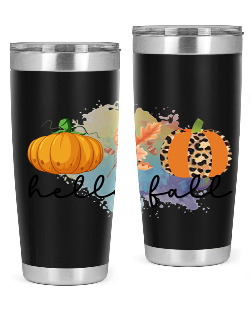 Hello Fall 277#- fall- Tumbler