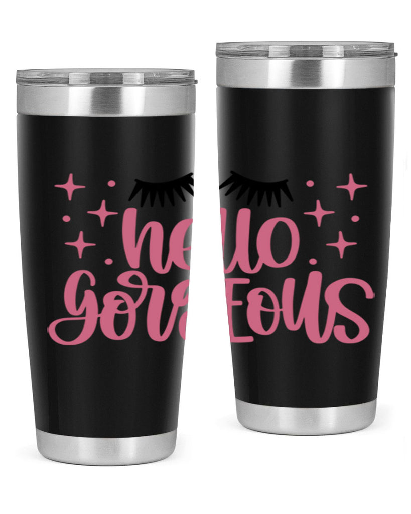 Hello Gorgeous Style 89#- make up- Tumbler