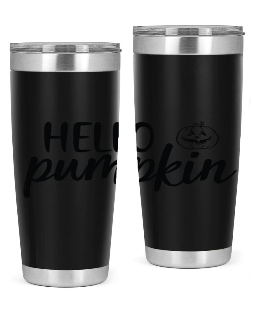 Hello Pumpkin 286#- fall- Tumbler