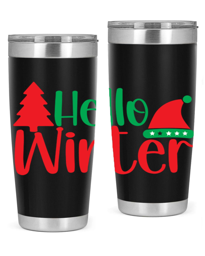 Hello Winter 180#- winter- Tumbler