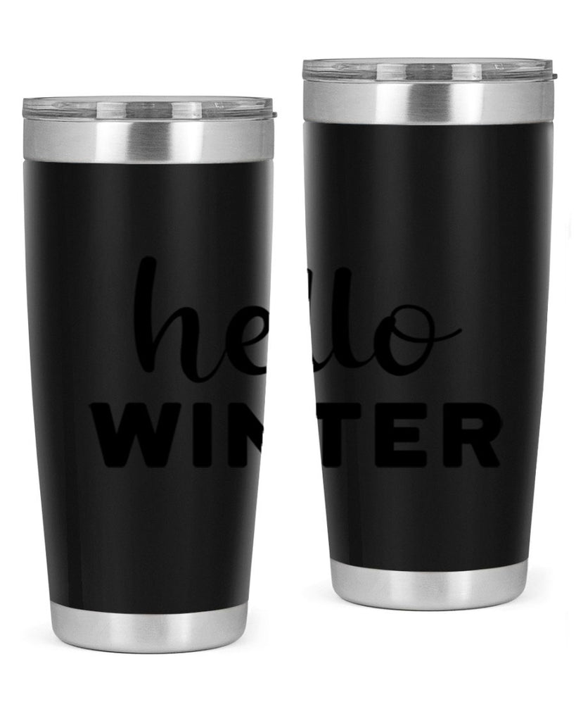 Hello Winter 186#- winter- Tumbler
