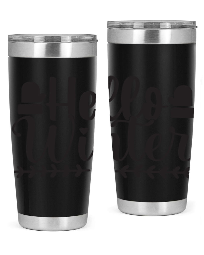 Hello winter 184#- winter- Tumbler