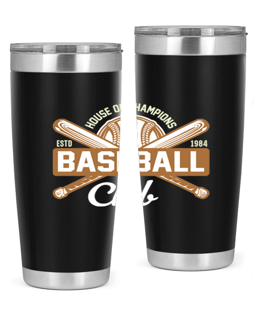 House 1178#- baseball- Tumbler