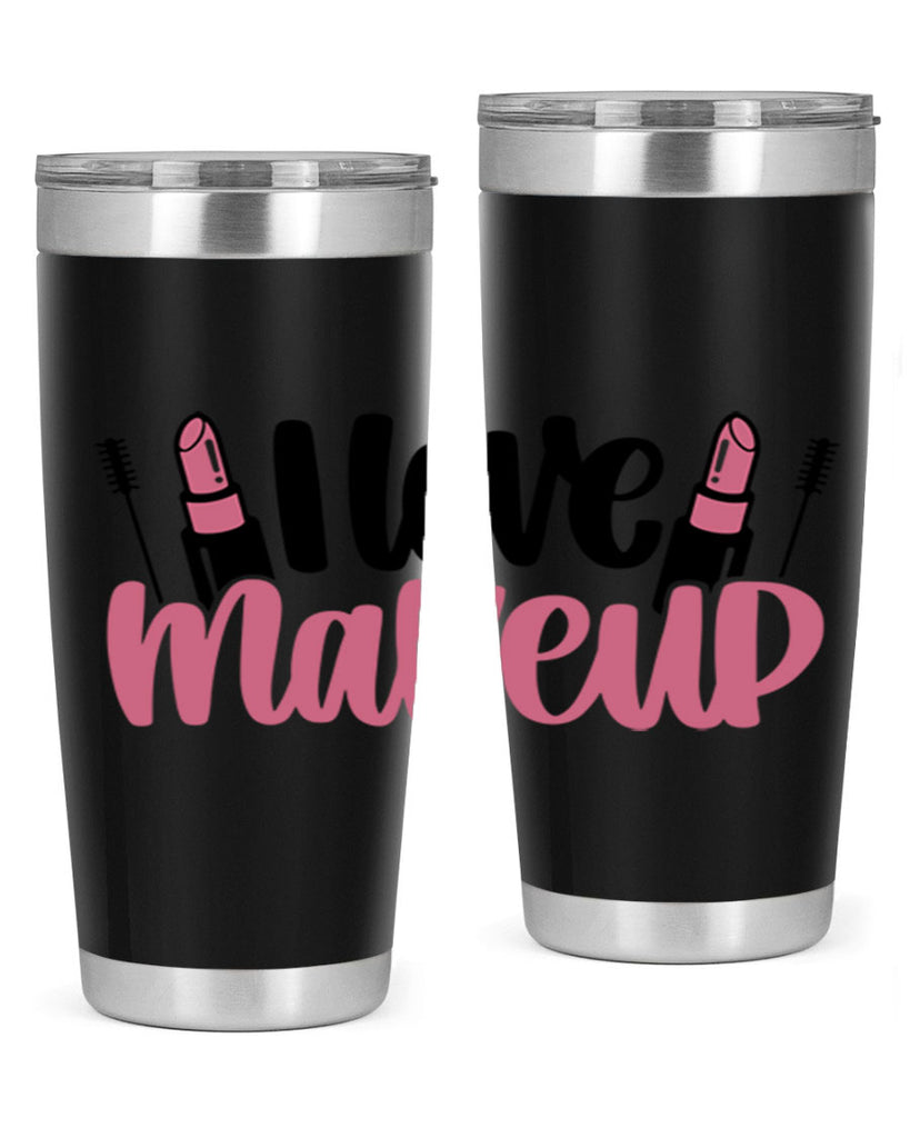 I Love Makeup Style 80#- make up- Tumbler