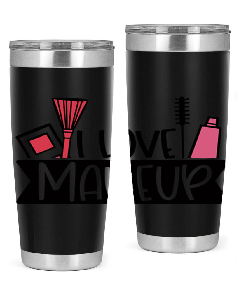 I Love Makeup Style 81#- make up- Tumbler