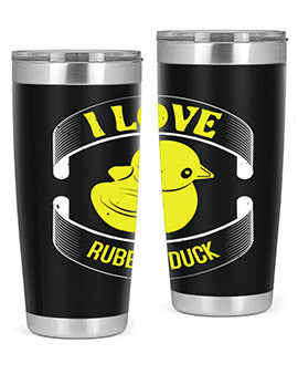 I Love Rubber duck Style 41#- duck- Tumbler