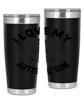 I love my Style 46#- autism- Tumbler