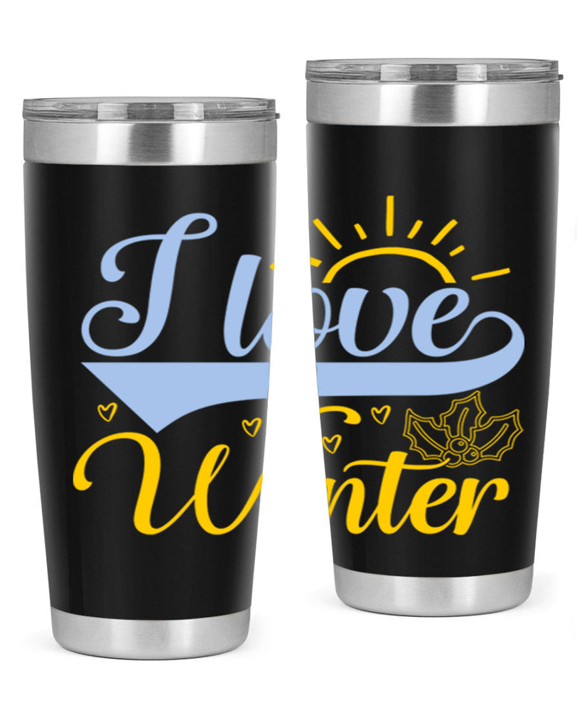 I love winter228#- winter- Tumbler