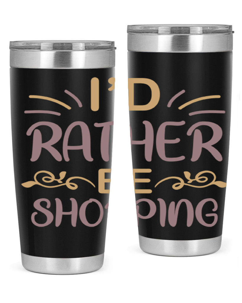 Id Rather Be Shopping 109#- fashion- Cotton Tank