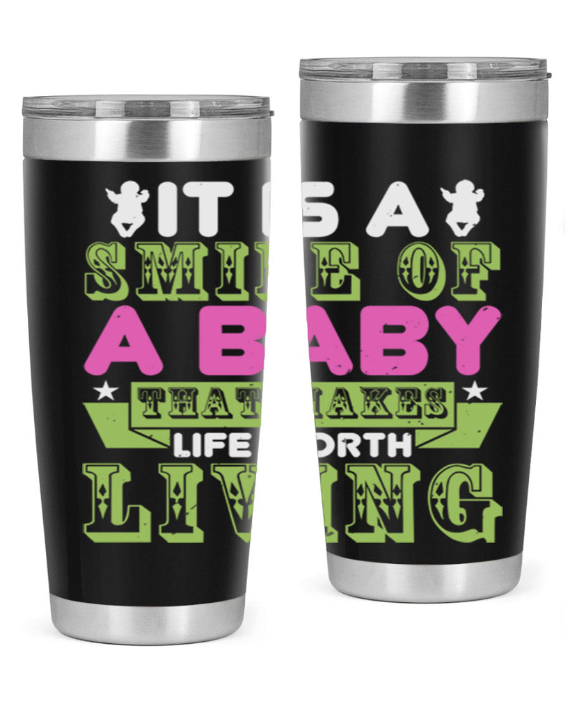 It is a smile of a baby Style 188#- baby- tumbler