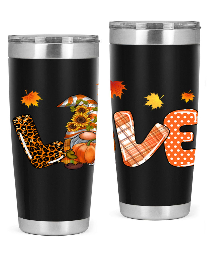 LOVEFallGnomeAutumn 416#- fall- Tumbler