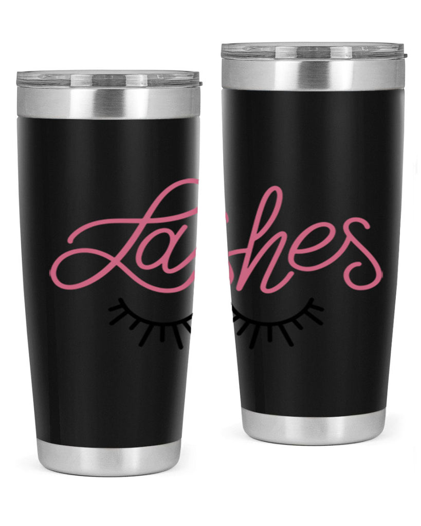 Lashes Style 63#- make up- Tumbler