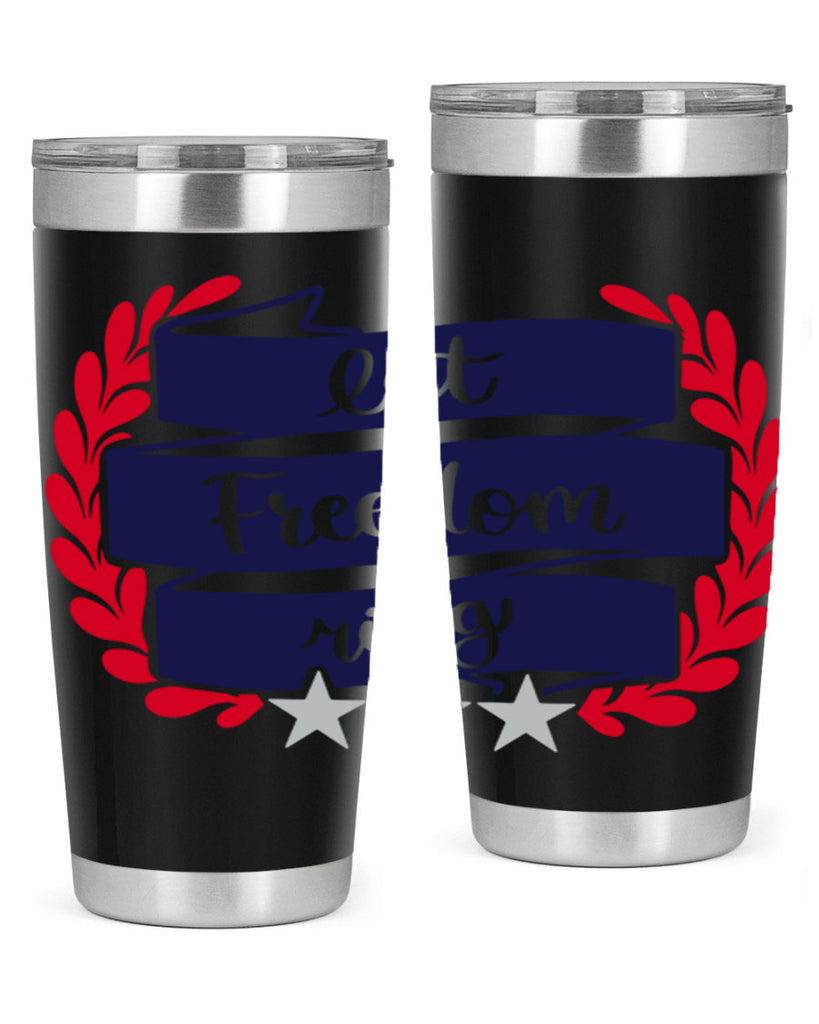 Let Freedom Ring Style 159#- Fourt Of July- Tumbler