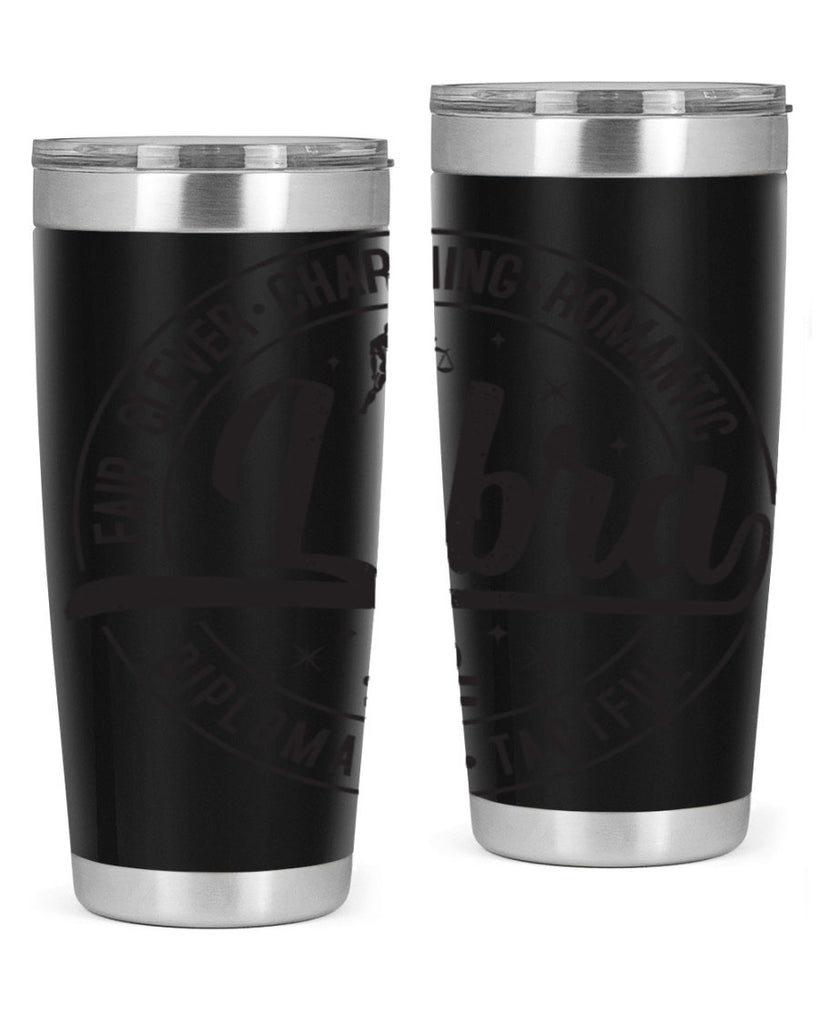 Libra 323#- zodiac- Tumbler