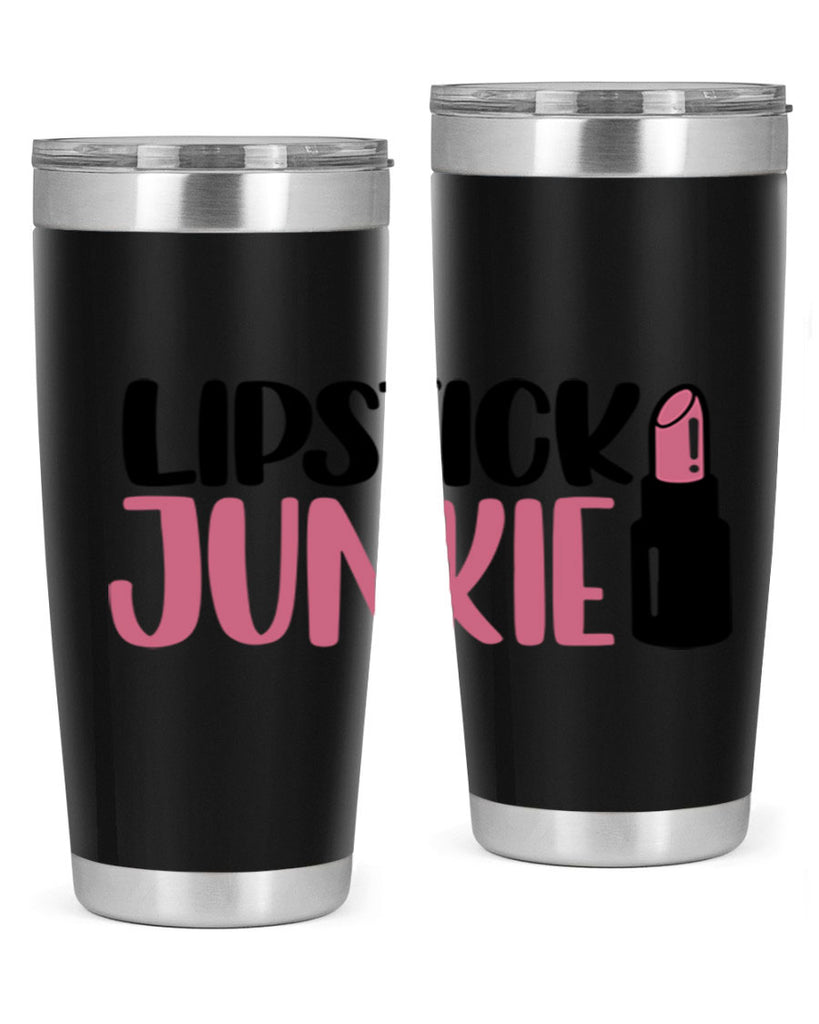 Lipstick Junkie Style 56#- make up- Tumbler