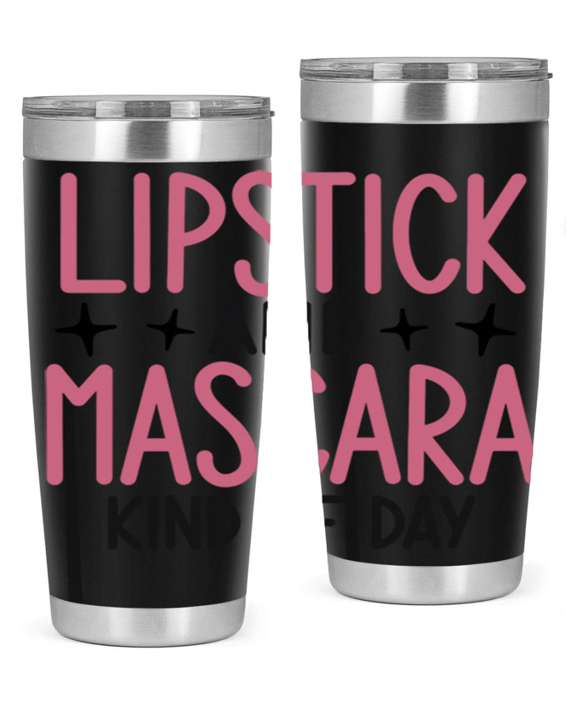 Lipstick and Mascara Kind of Day Style 57#- make up- Tumbler