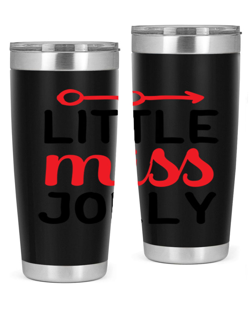 Little miss jolly 306#- winter- Tumbler
