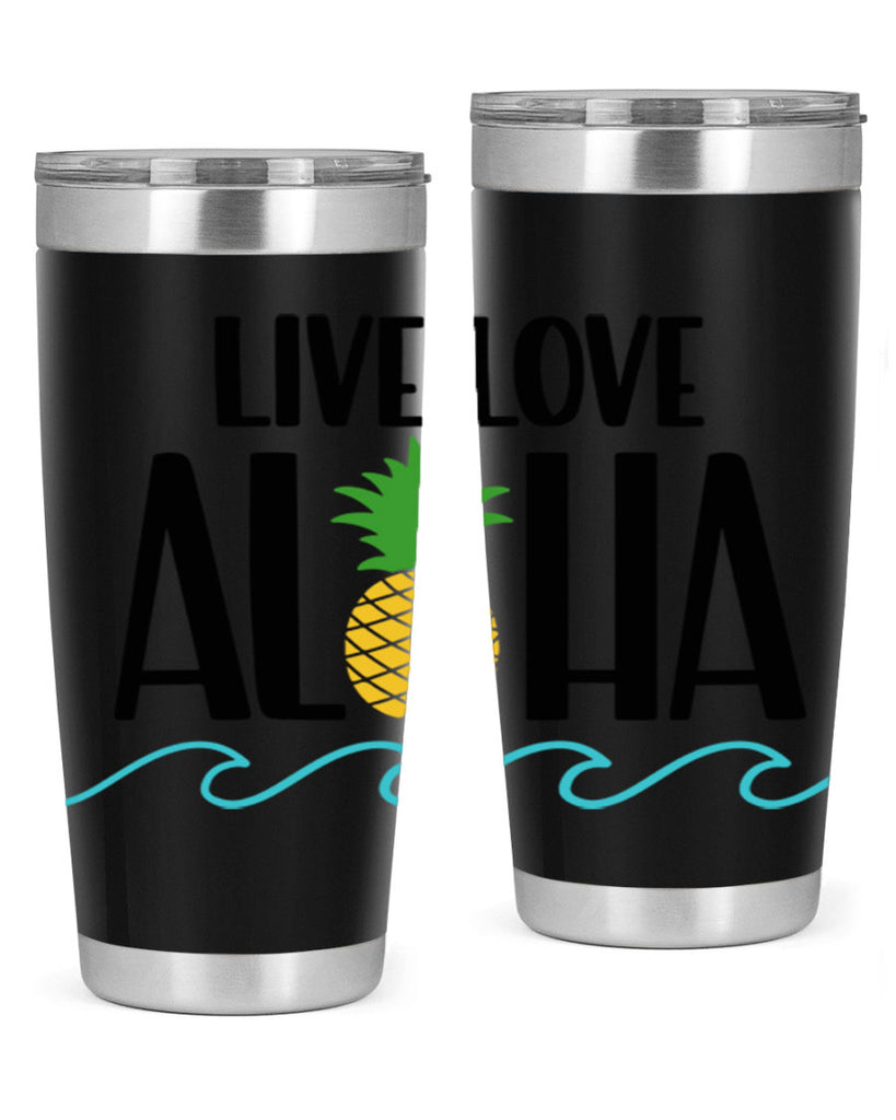 Live Love Aloha Style 30#- summer- Tumbler