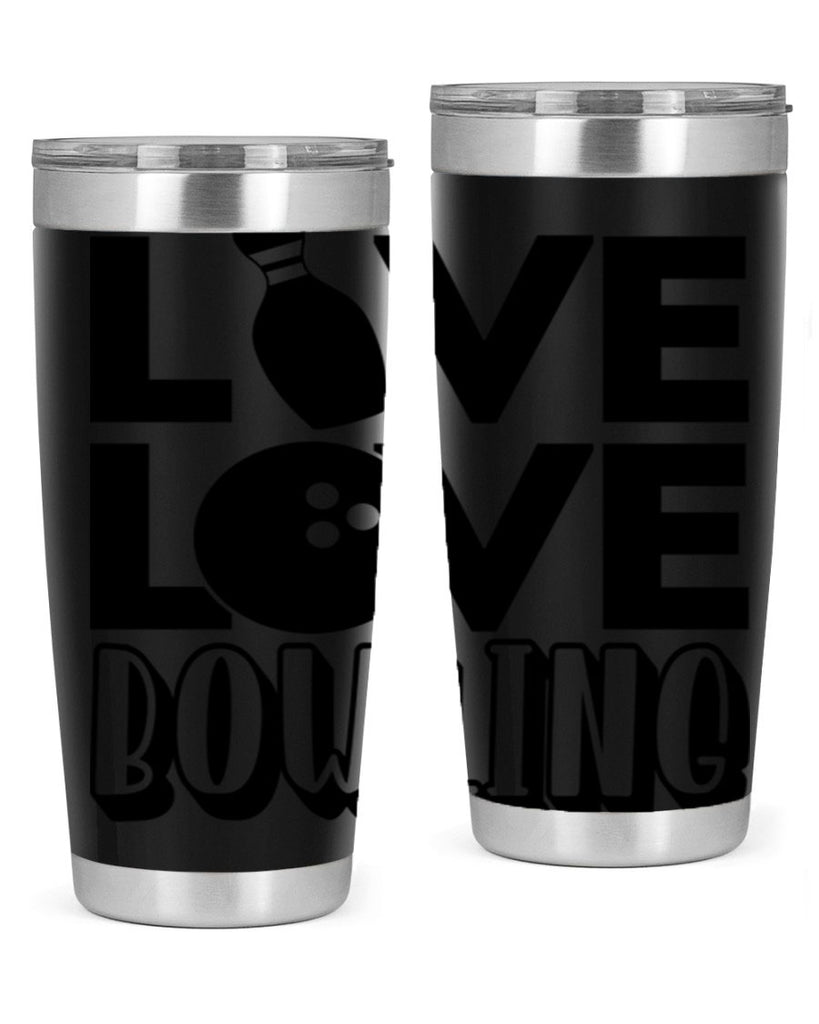Live Love Bowling 833#- bowlig- Tumbler