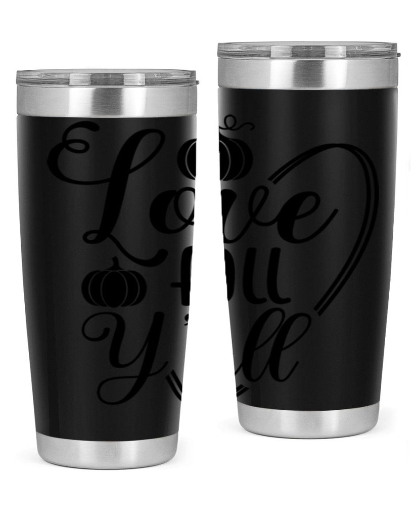 Love Fall Yall 412#- fall- Tumbler