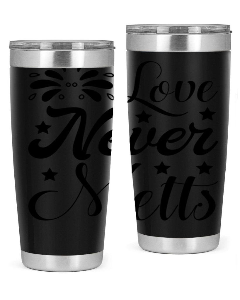 Love Never Melts 318#- winter- Tumbler