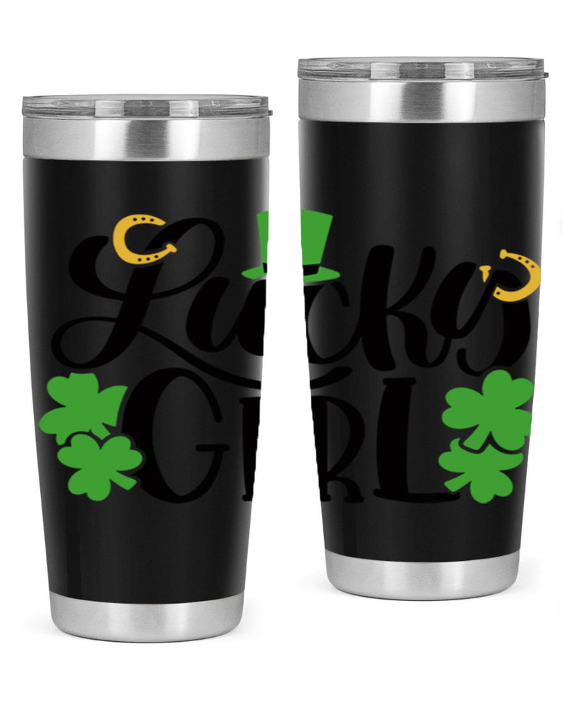 Lucky Girl Style 56#- St Patricks Day- Tumbler