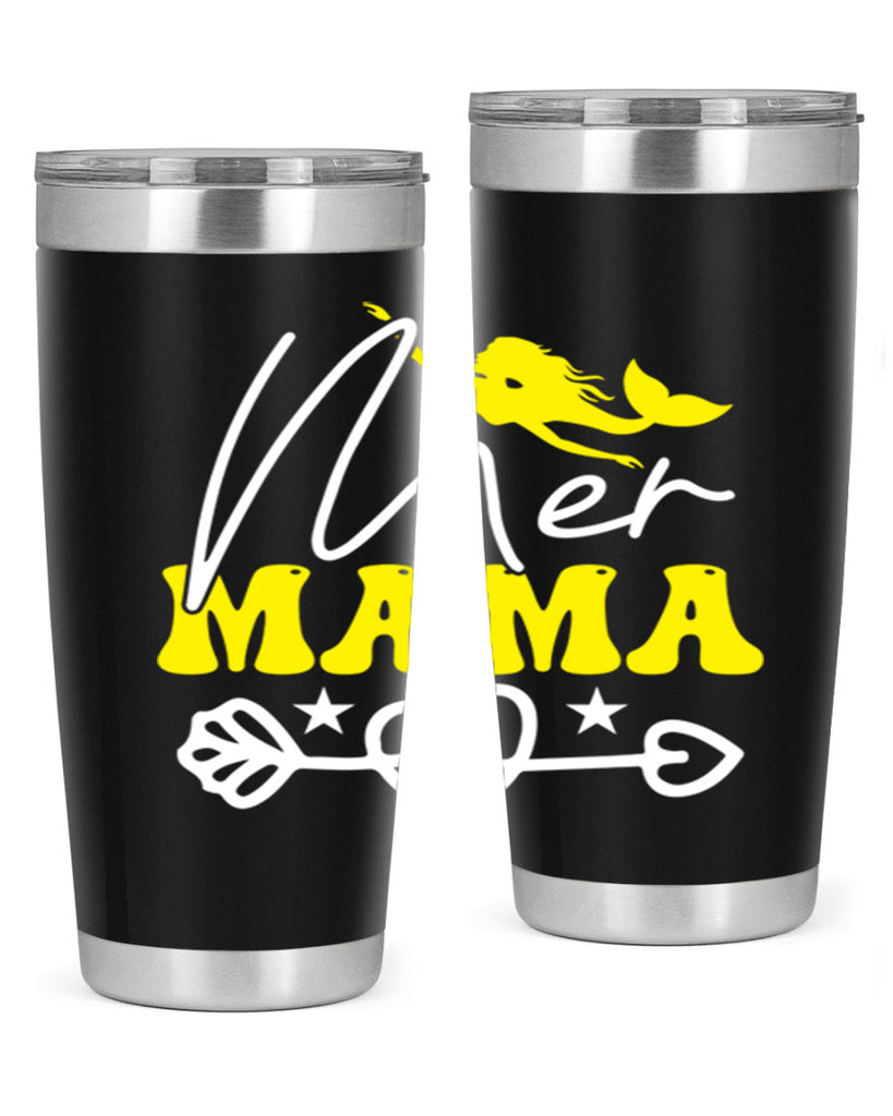 Mer Mama 332#- mermaid- Tumbler