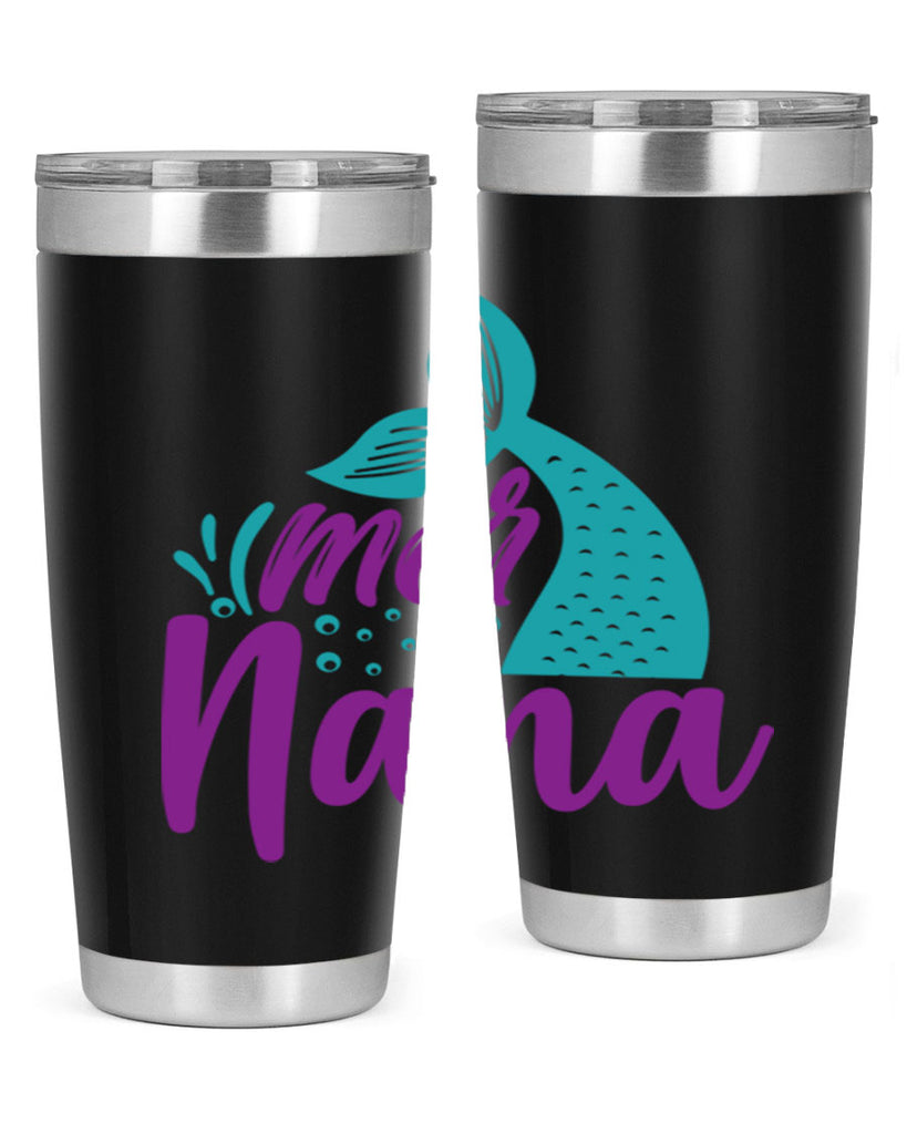 Mer Nana 343#- mermaid- Tumbler