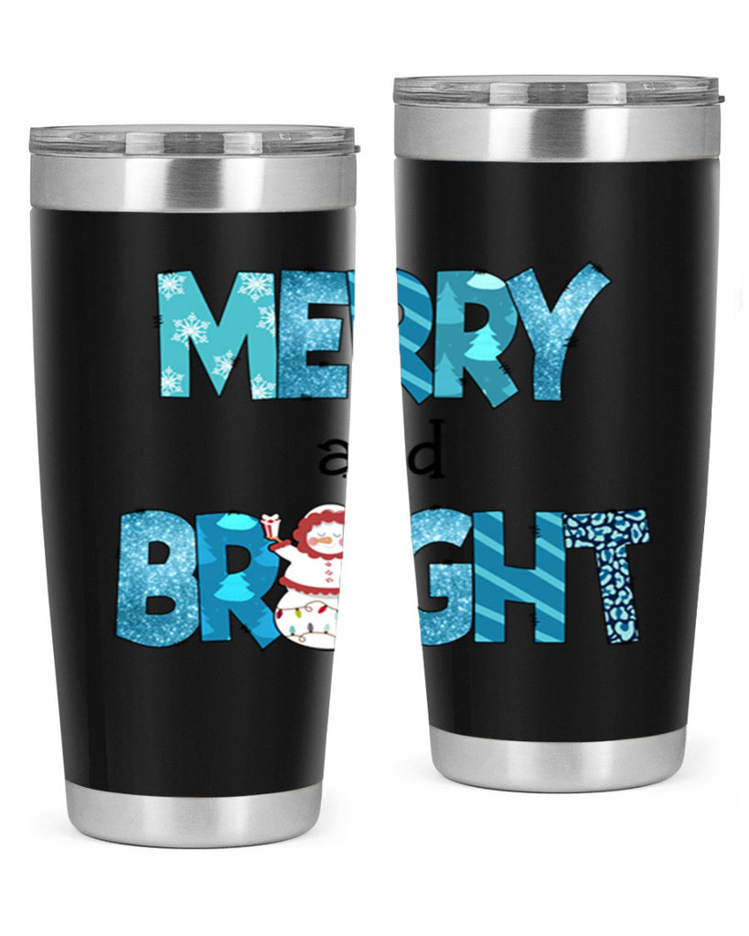 Merry and Bright 321#- winter- Tumbler