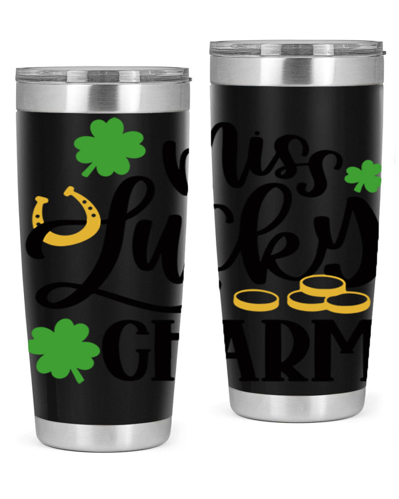 Miss Lucky Charm Style 47#- St Patricks Day- Tumbler