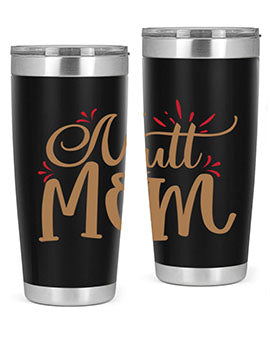 Mutt Mom Style 69#- dog- Tumbler