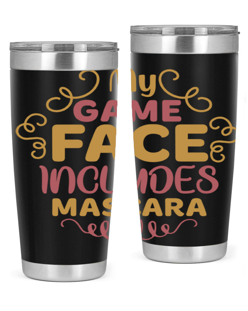 My Game Face Includes Mascara 127#- fashion- Cotton Tank