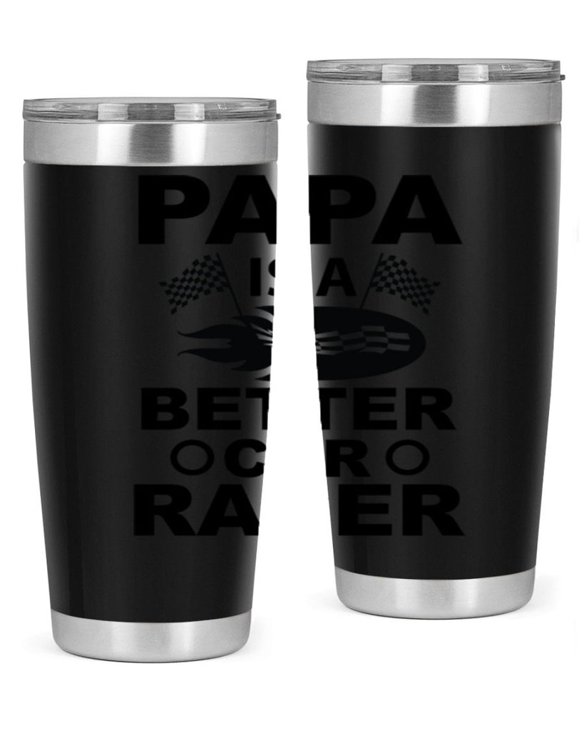 Papa Is a Better cara 115#- grandpa - papa- Tumbler