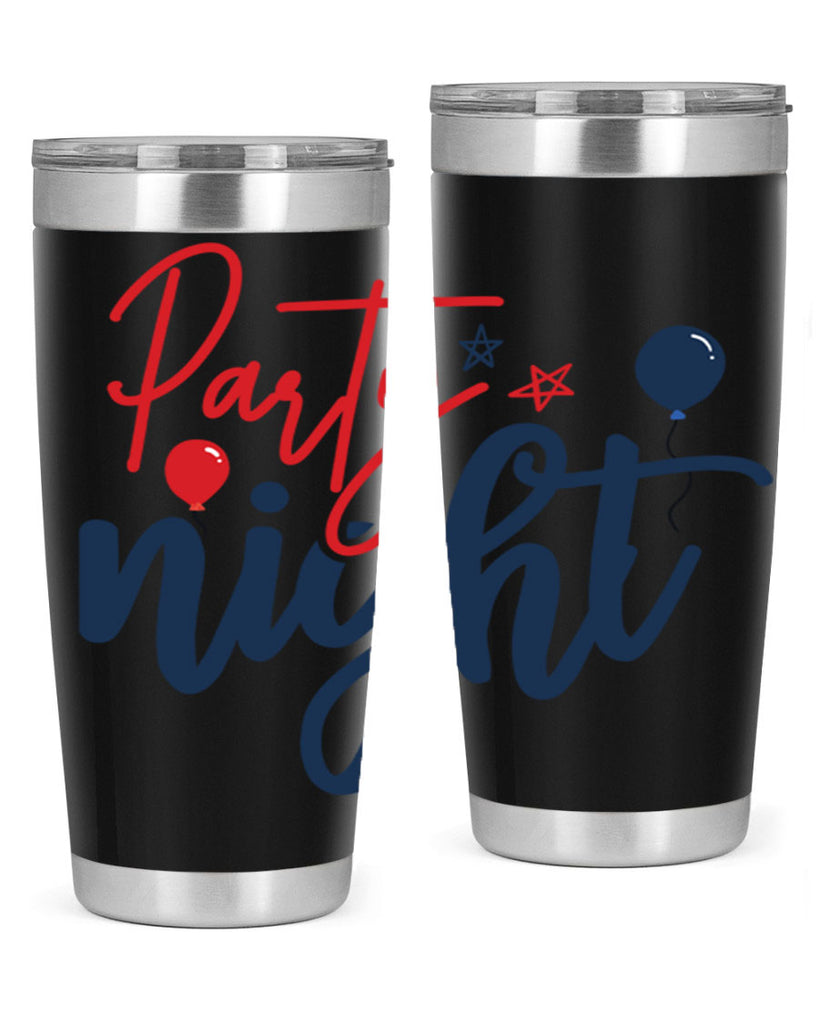 Party Night Style 84#- Fourt Of July- Tumbler