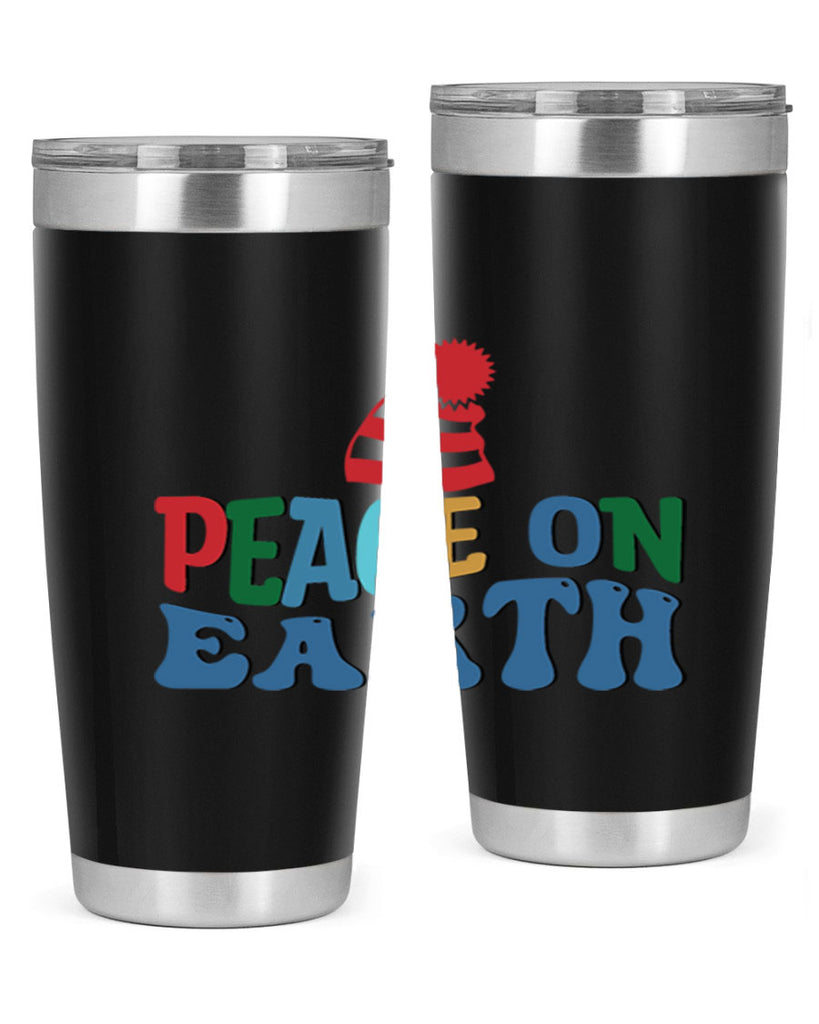 Peace on Earth 337#- winter- Tumbler