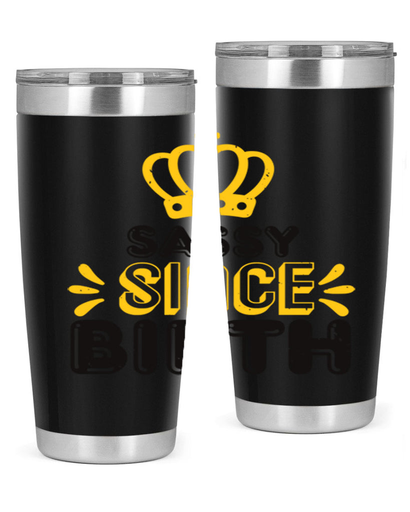 Saddy since birth Style 16#- baby shower- tumbler