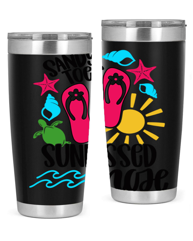 Sandy Toes Sunkissed Nose Style 27#- summer- Tumbler